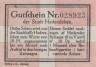  Бона. Германия / Дания. Хадерслев 10 пфеннигов 1920 год. Нотгельд. (XF) 