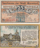  Бона. Германия. Вунсторф 25 пфеннигов 1920 год. Нотгельд. (XF) 