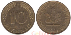 ФРГ. 10 пфеннигов 1994 год. (G)
