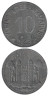  Германия. Хоф. 10 пфеннигов 1918 год. Герб. (нотгельд) 