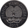  Папуа-Новая Гвинея. 5 кина 2012 год. Ехидна. Копия. 