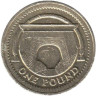  Великобритания. 1 фунт 2006 год. 