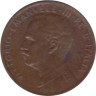  Италия. 1 чентезимо 1912 год. Король Виктор Эммануил III. 