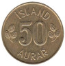  Исландия. 50 эйре 1974 год. 