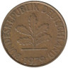  ФРГ. 10 пфеннигов 1979 год. (D) 