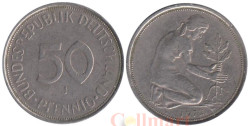 ФРГ. 50 пфеннигов 1972 год. (J)