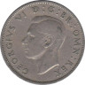  Великобритания. 2 шиллинга (флорин) 1947 год. Король Георг VI. 