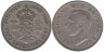  Великобритания. 2 шиллинга (флорин) 1947 год. Король Георг VI. 