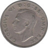  Великобритания. 2 шиллинга (флорин) 1947 год. Король Георг VI. 