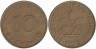  ФРГ. 10 пфеннигов 1972 год. (G) 