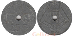 Бельгия. 25 сантимов 1944 год. BELGIE - BELGIQUE