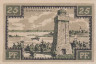  Бона. Германия (Польша). Нойштеттин (Щецинек) 25 пфеннигов 1921 год. Нотгельд. (XF) 
