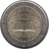  Италия. 2 евро 2007 год. 50 лет подписания Римского договора. 