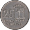  Экваториальная Гвинея. 25 песет 1969 год. 
