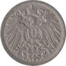  Германская империя. 10 пфеннигов 1911 год. (D) 