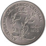  Коста-Рика. 5 колонов 1975 год. 25 лет Центральному Банку. 