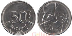 Бельгия. 50 франков 1989 год. BELGIQUE