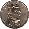  США. 1 доллар 2008 год. 5-й Президент США - Джеймс Монро (1817-1825). (P) 