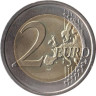  Италия. 2 евро 2009 год. Данте Алигьери. 