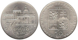 Чехословакия. 50 крон 1991 год. Марианске-Лазне.
