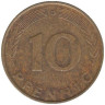  ФРГ. 10 пфеннигов 1979 год. (G) 
