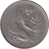  ФРГ. 50 пфеннигов 1973 год. (D) 
