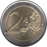  Италия. 2 евро 2012 год. 10 лет наличному обращению евро. 