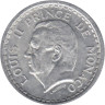  Монако. 2 франка 1943 год. Луи II. 