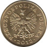  Польша. 1 грош 2012 год. 