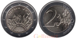 Литва. 2 евро 2023 год. Украина.