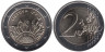  Литва. 2 евро 2023 год. Украина. 