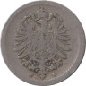  Германская империя. 5 пфеннигов 1876 год. (F) 