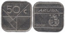  Аруба. 50 центов 2009 год. 