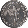  Западная Африка (BCEAO). 50 франков 2011 год. Пилорылый скат. 