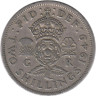  Великобритания. 2 шиллинга (флорин) 1949 год. Король Георг VI. 