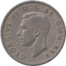  Великобритания. 2 шиллинга (флорин) 1949 год. Король Георг VI. 