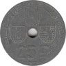  Бельгия. 25 сантимов 1946 год. BELGIE - BELGIQUE 