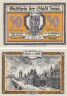  Бона. Германия. Зонс 50 пфеннигов 1921 год (вариант 3). Нотгельд. (XF) 
