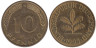  ФРГ. 10 пфеннигов 1995 год. (G) 