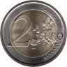  Италия. 2 евро 2009 год. 200 лет со дня рождения Луи Брайля. 