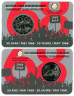  Бельгия. 2 евро 2018 год. 50 лет студенческим волнениям 1968 года. 