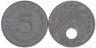  Германия - Третий рейх. 5 рейхспфеннигов 1940 год. (F) 