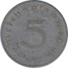  Германия - Третий рейх. 5 рейхспфеннигов 1940 год. (F) 