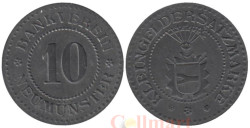 Германия. Ноймюнстер. 10 пфеннигов 1917-1920 год. Без года выпуска. Нотгельд.