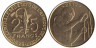  Западная Африка (BCEAO). 25 франков 2012 год. Золотая гиря народа ашанти. 