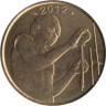  Западная Африка (BCEAO). 25 франков 2012 год. Золотая гиря народа ашанти. 