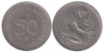  ФРГ. 50 пфеннигов 1973 год. (G) 