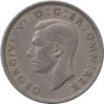  Великобритания. 2 шиллинга (флорин) 1951 год. Король Георг VI. 