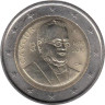  Италия. 2 евро 2010 год. 200 лет со дня рождения Камилло Бенсо ди Кавура. 