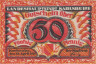  Бона. Германия. Карлсруэ 50 пфеннигов 1920 год. Нотгельд. (XF) 